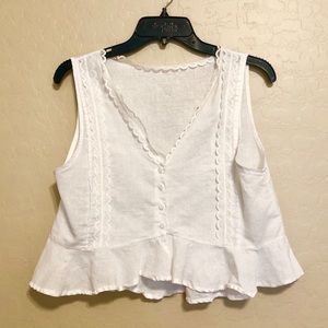4 for $25 Ruffle and Lace Button up Blouse